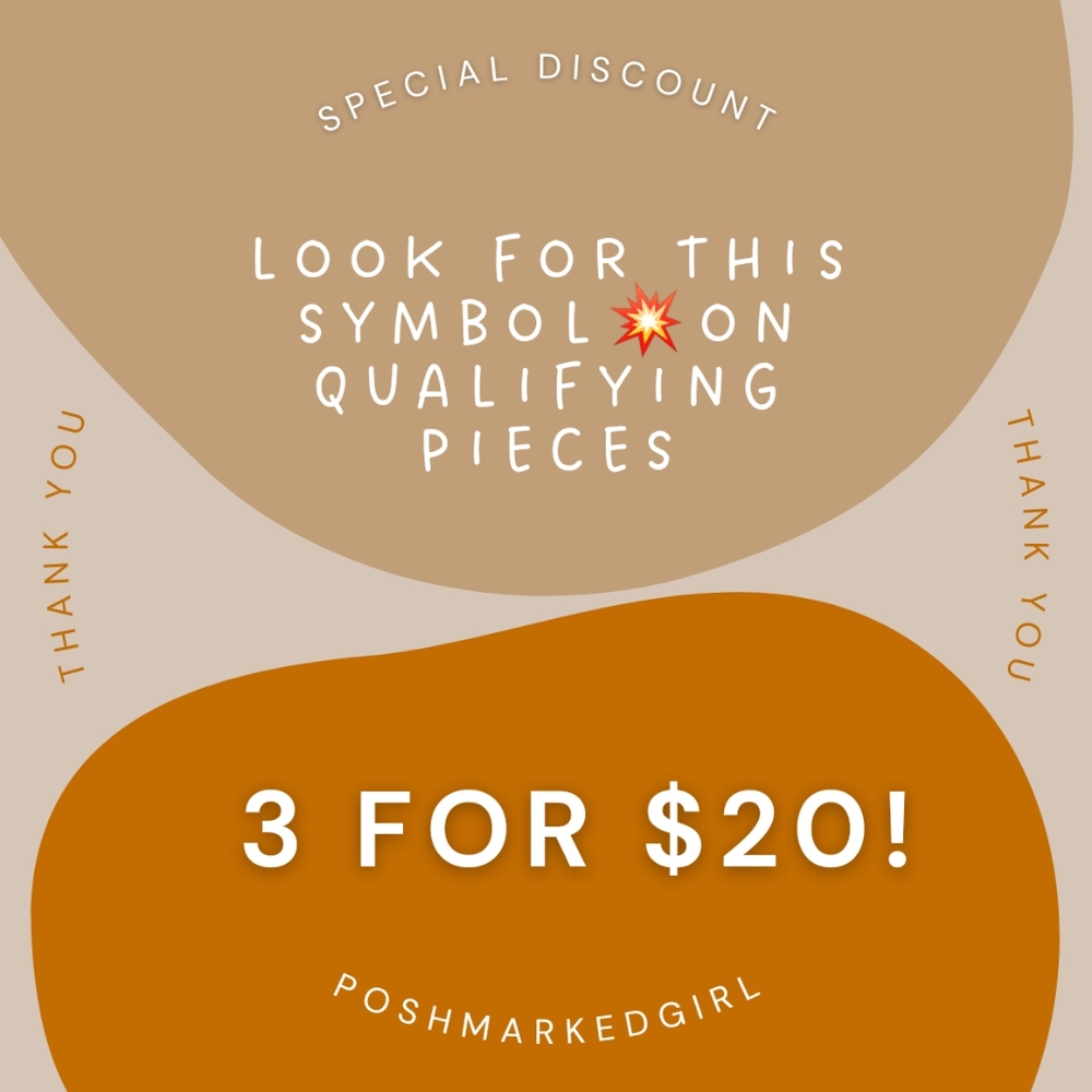 Bundle & Buy 3 items for $20